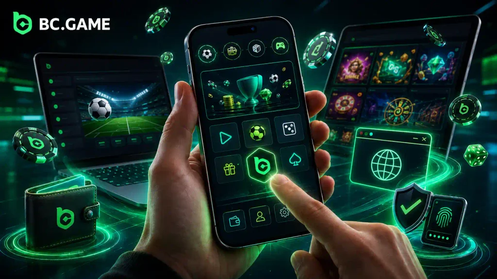 BC Game App and Mobile Site